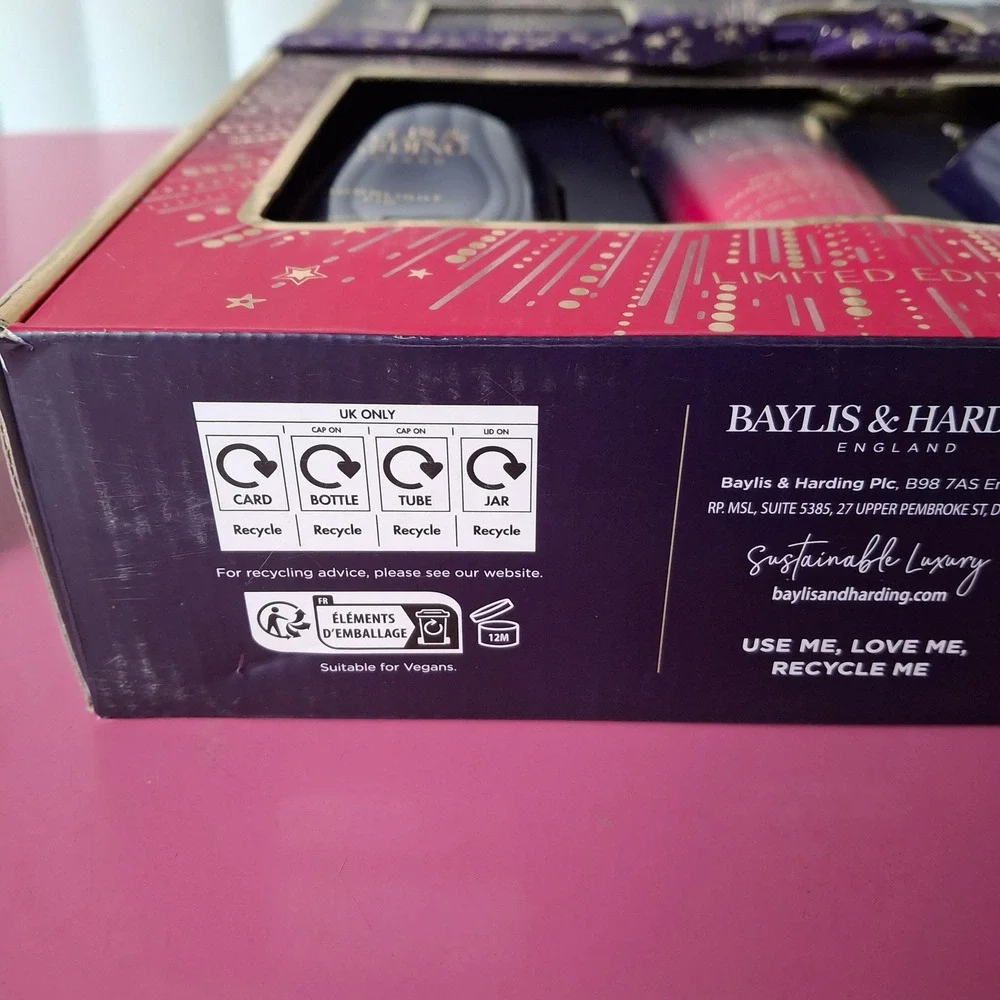 Baylis & Harding Moonlight Fig 5-Piece Bath & Body Gift Set Lotion Butter Soap